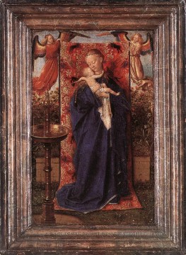  kind - Madonna und Kind am Brunnen Renaissance Jan van Eyck
